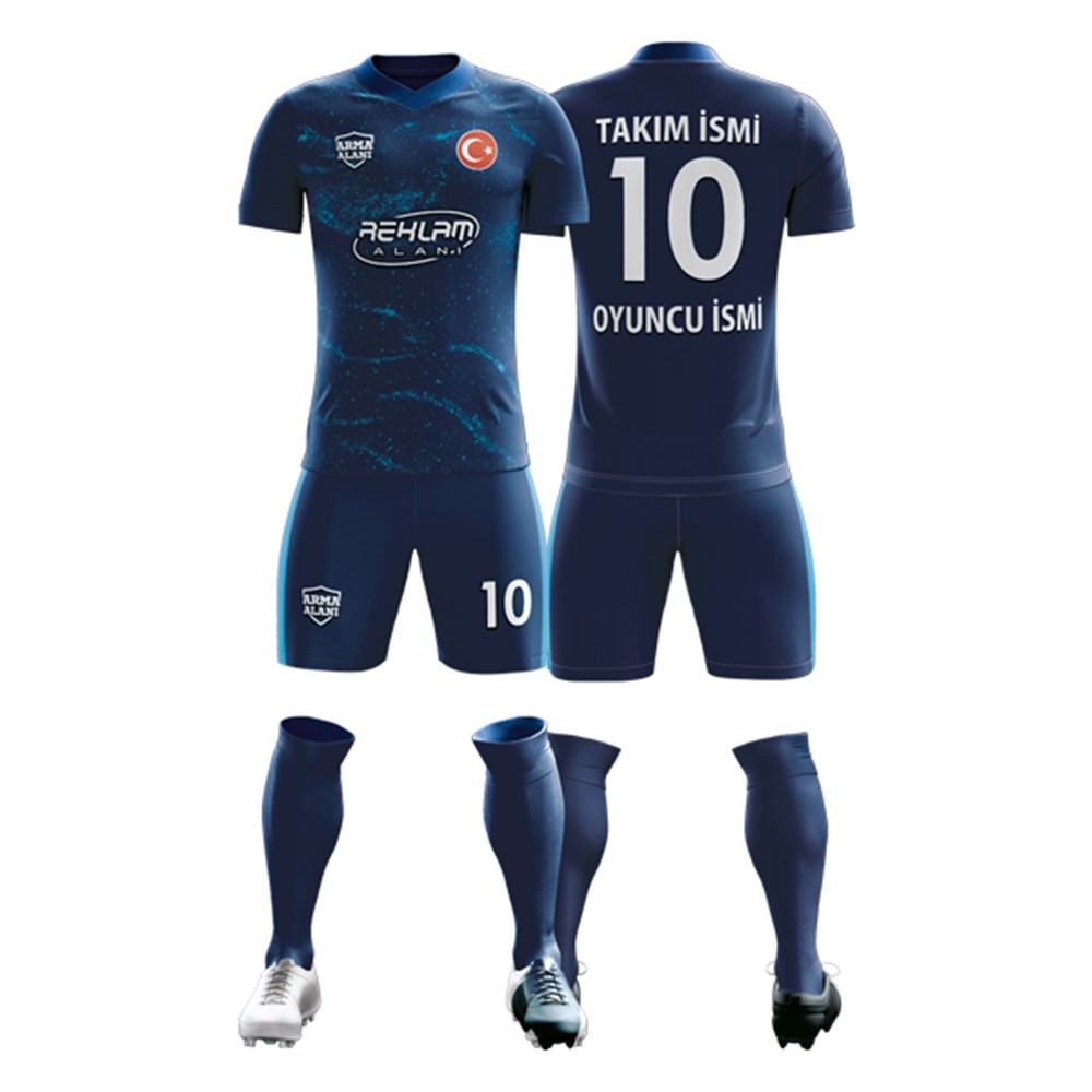 Özel Tasarım Forma-Şort-Çorap Takımı FF-048-2