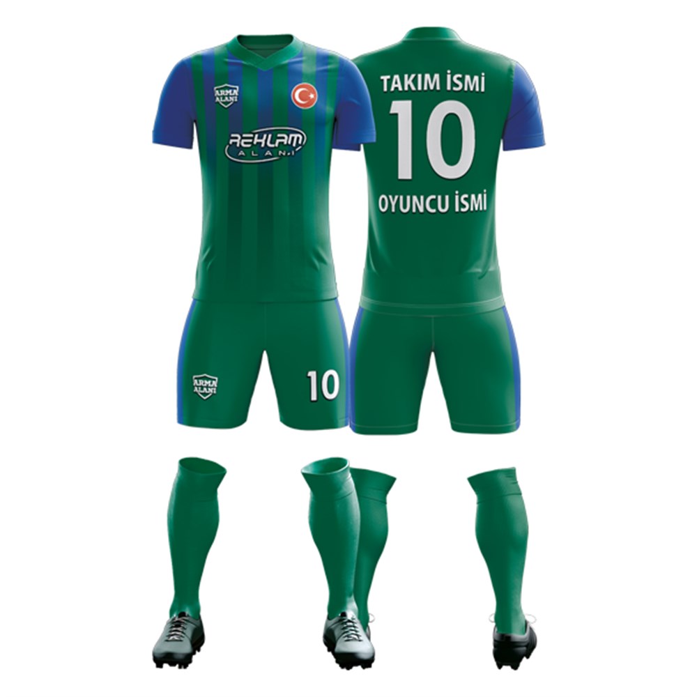 Özel Tasarım Forma-Şort-Çorap Takımı FF-014-3