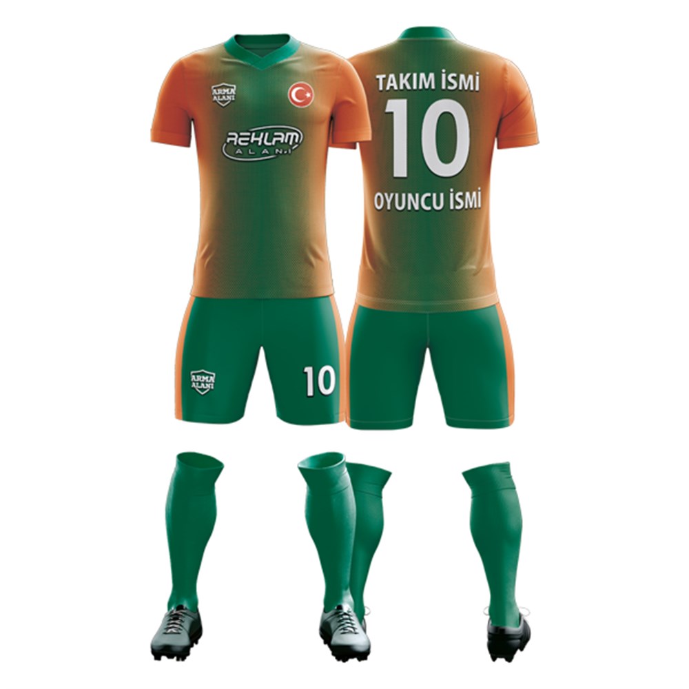 Özel Tasarım Forma-Şort-Çorap Takımı FF-021-2