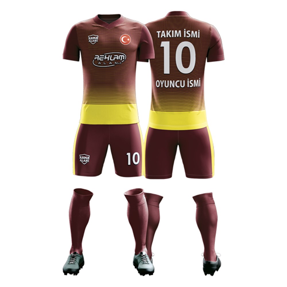 Özel Tasarım Forma-Şort-Çorap Takımı FF-031-4