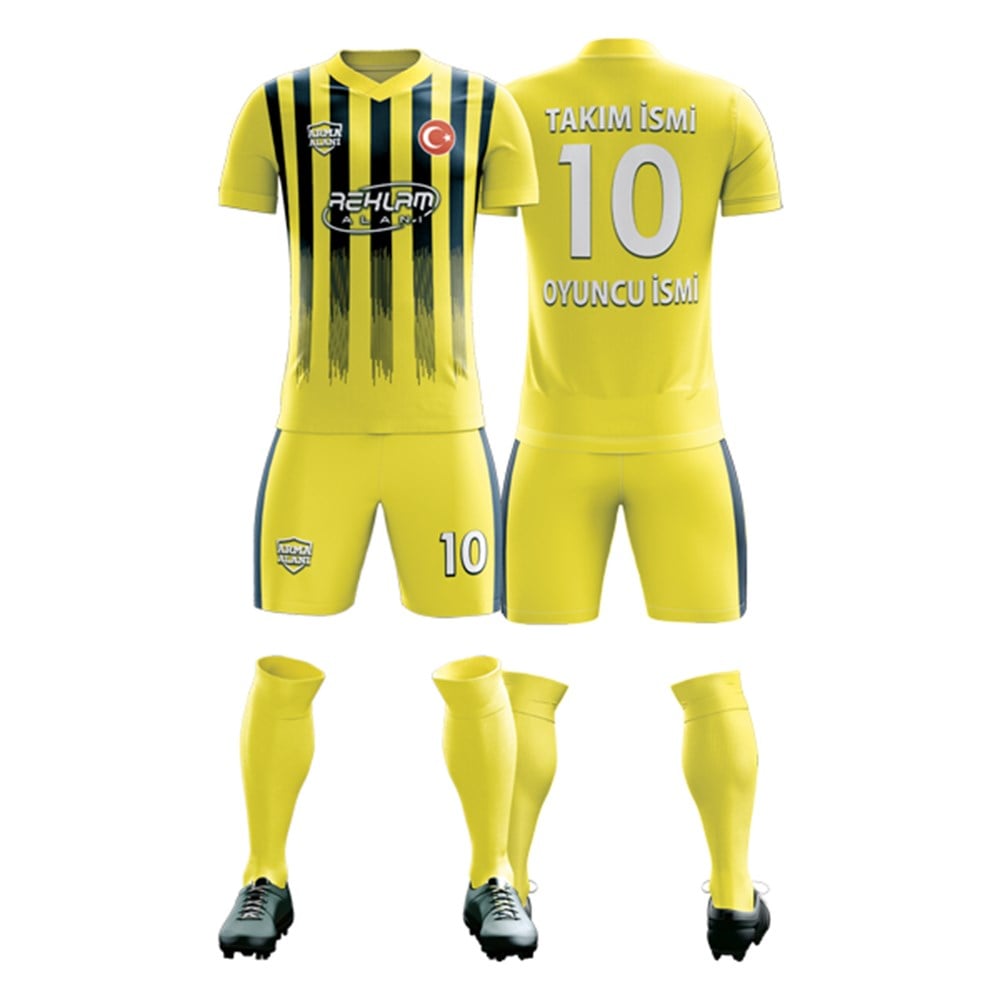 Özel Tasarım Forma-Şort-Çorap Takımı FF-038-6