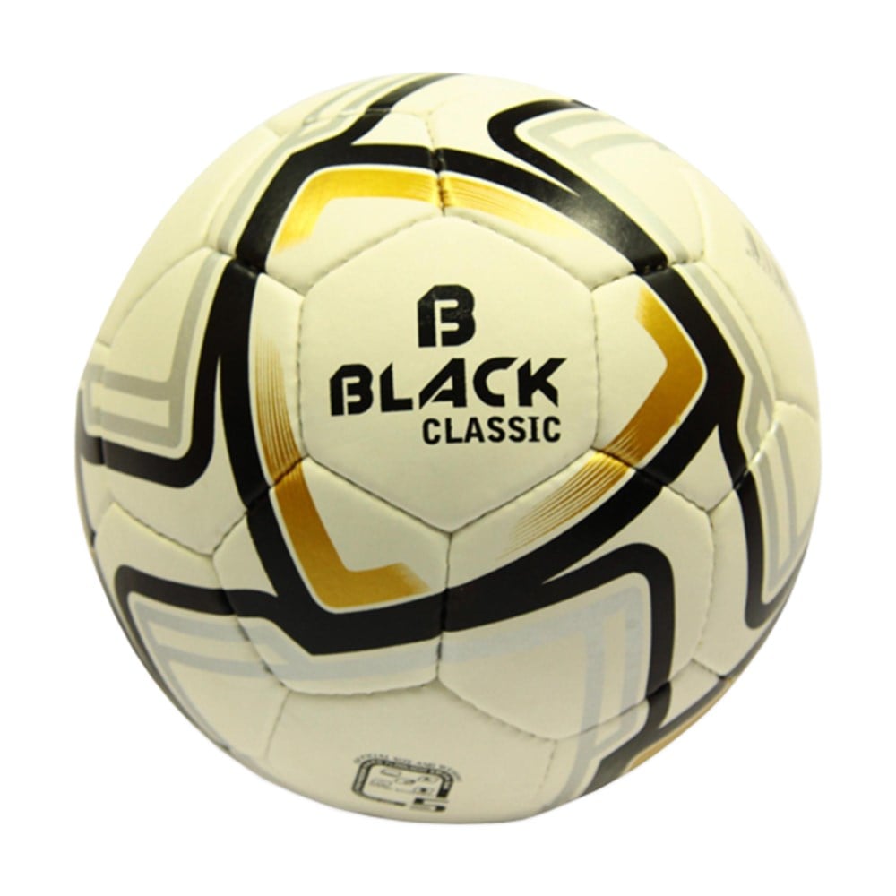 Black Classic Dikişli 4 No Futbol Topu