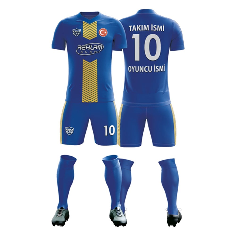 Özel Tasarım Forma-Şort-Çorap Takımı FF-013-3