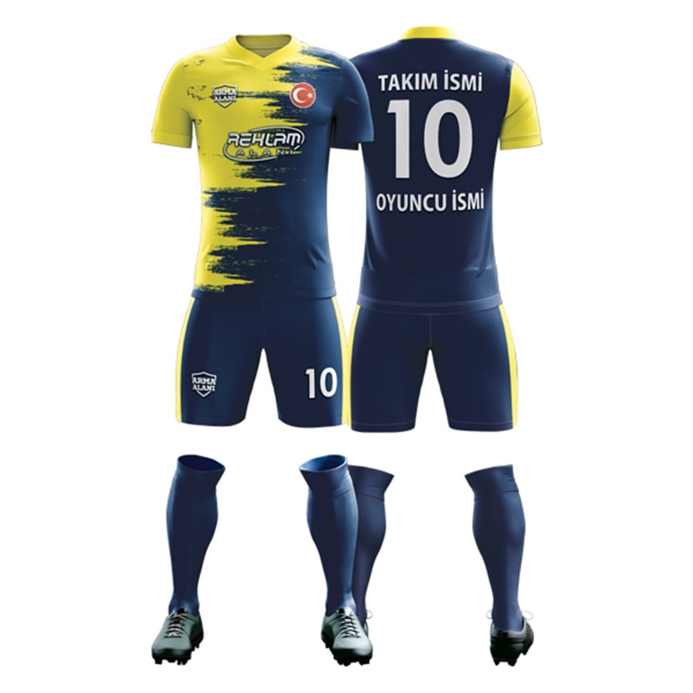 Özel Tasarım Forma-Şort-Çorap Takımı FF-034-1