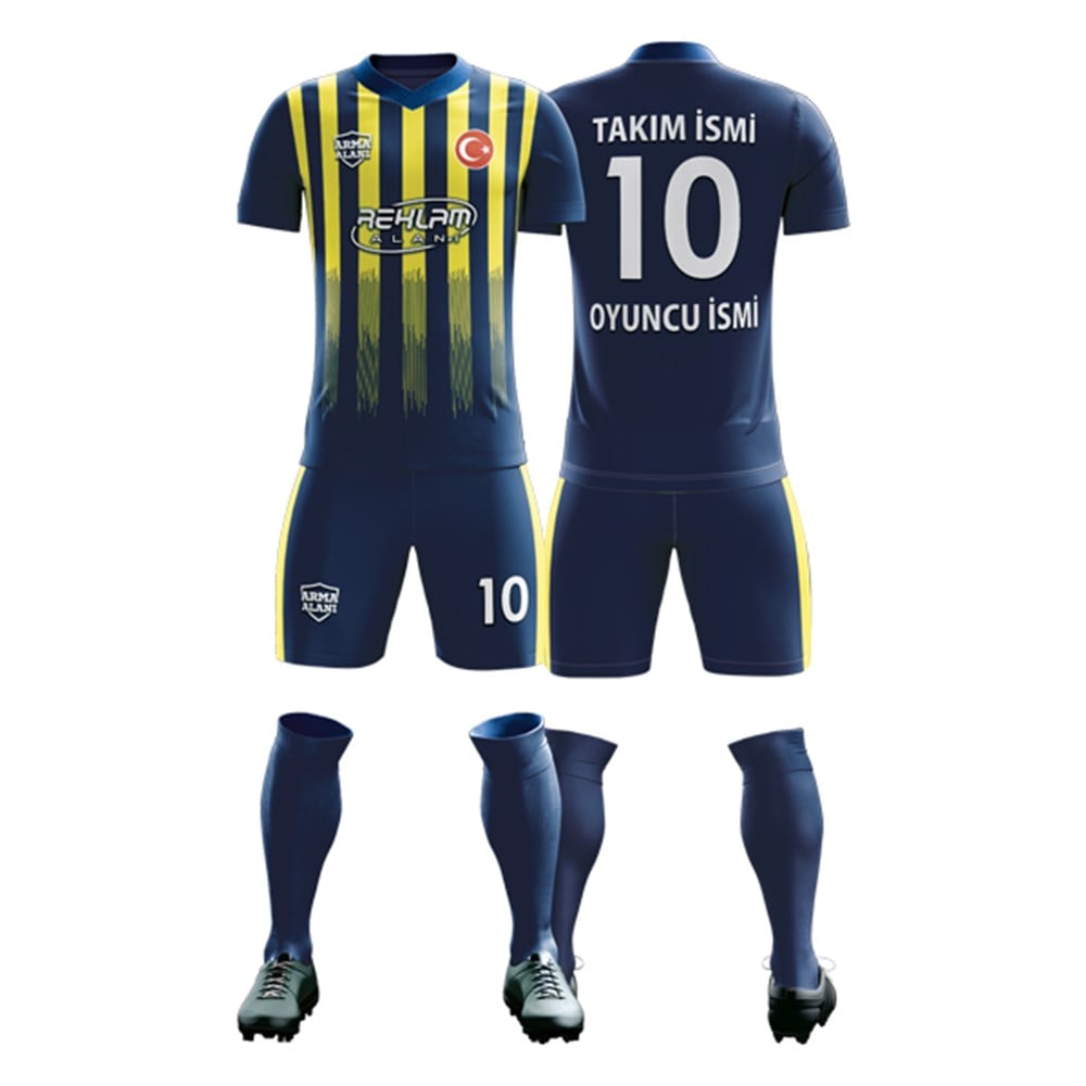 Özel Tasarım Forma-Şort-Çorap Takımı FF-038-1