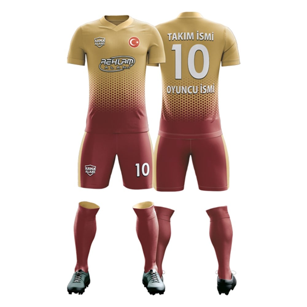 Özel Tasarım Forma-Şort-Çorap Takımı FF-020-3