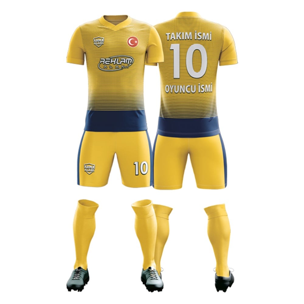 Özel Tasarım Forma-Şort-Çorap Takımı FF-031-3