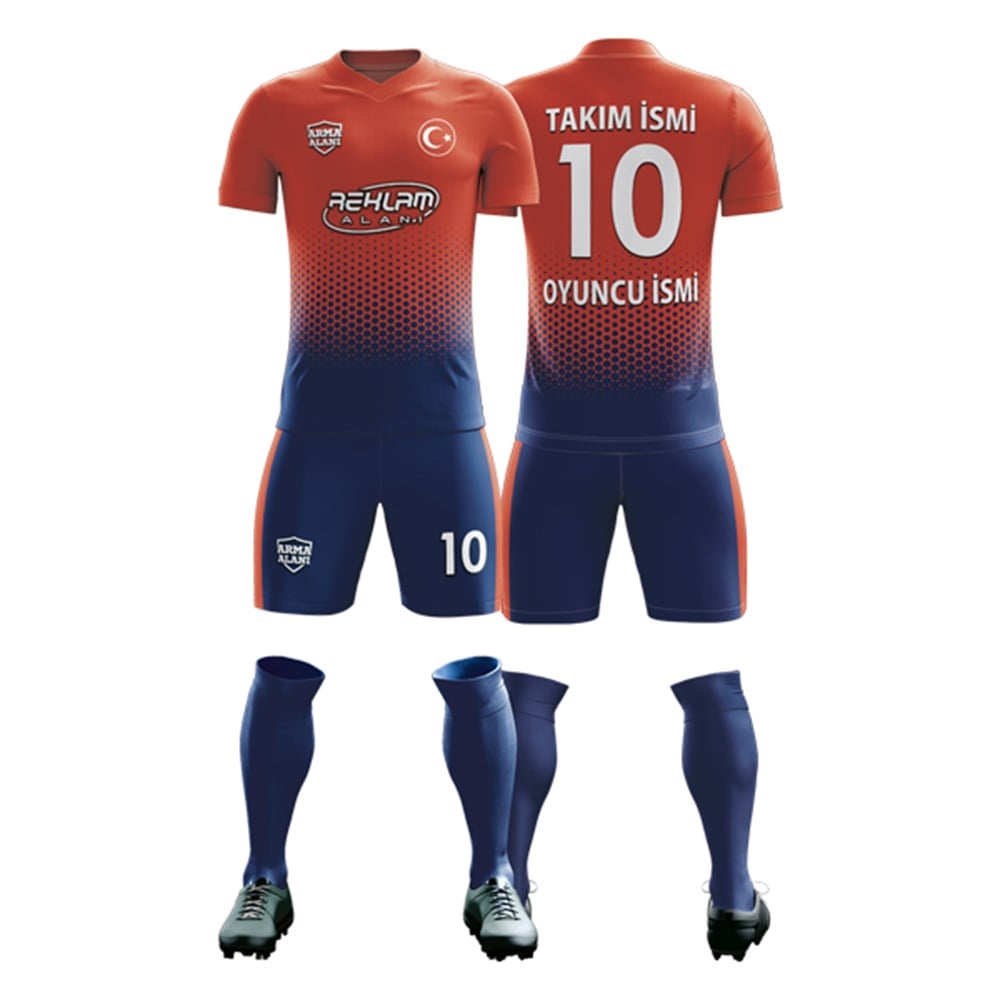 Özel Tasarım Forma-Şort-Çorap Takımı FF-020-4