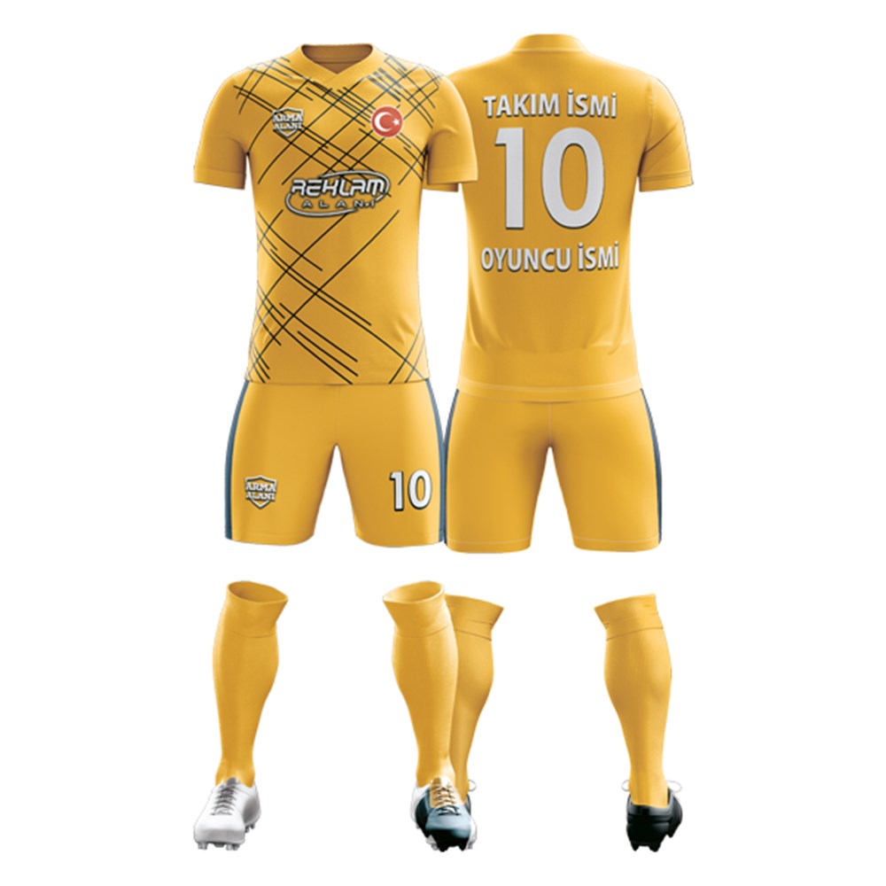 Özel Tasarım Forma-Şort-Çorap Takımı FF-042-2