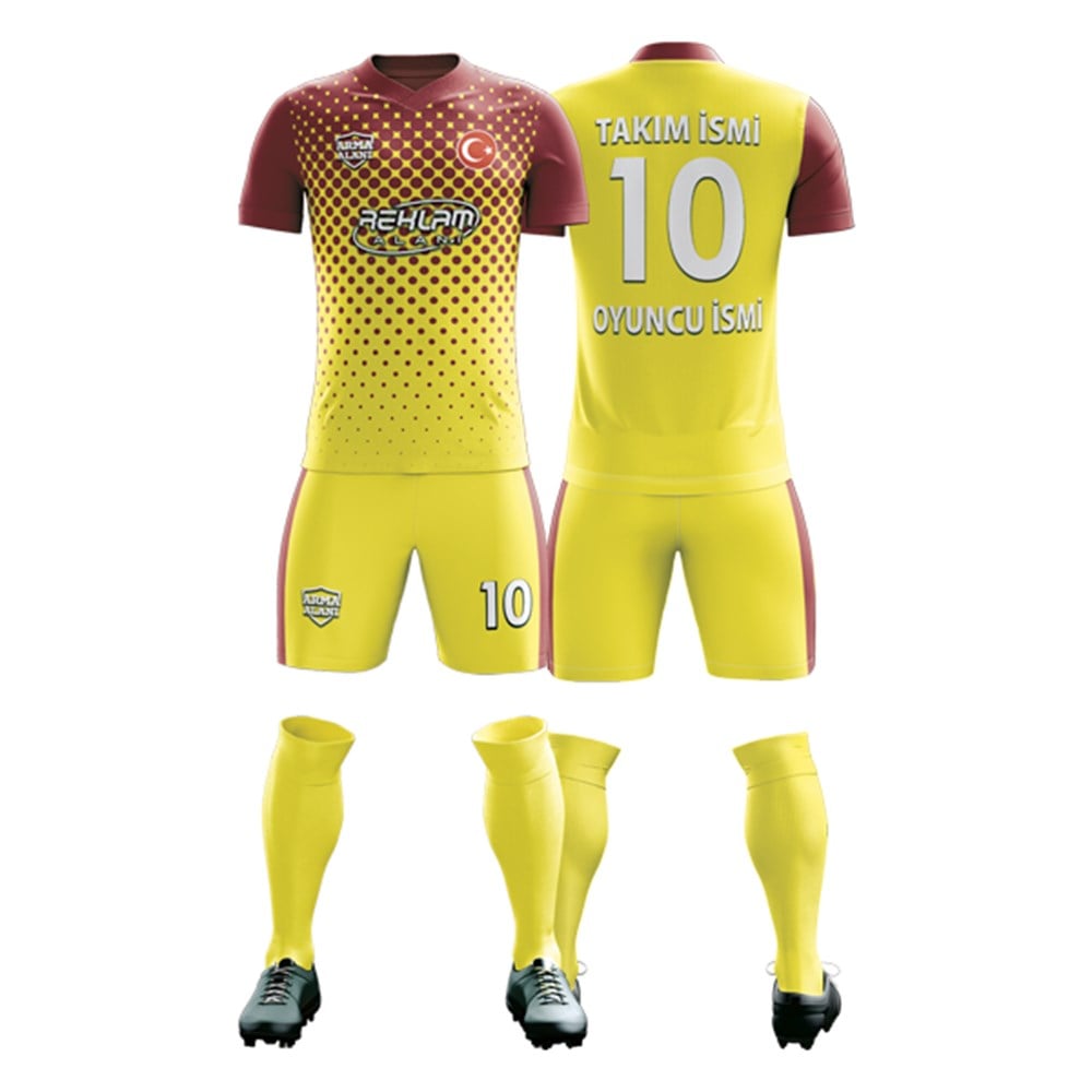 Özel Tasarım Forma-Şort-Çorap Takımı FF-028-3