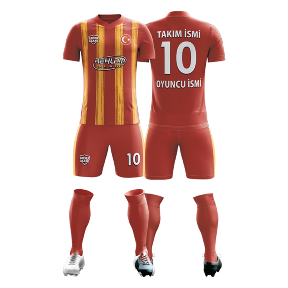 Özel Tasarım Forma-Şort-Çorap Takımı FF-047-2