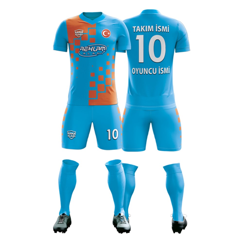 Özel Tasarım Forma-Şort-Çorap Takımı FF-024-2