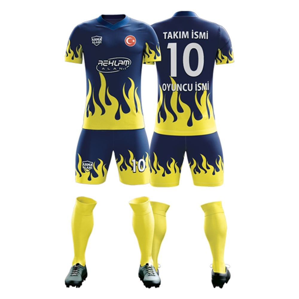 Özel Tasarım Forma-Şort-Çorap Takımı FF-004-2