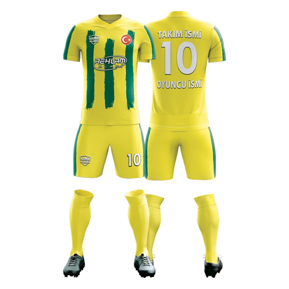 Özel Tasarım Forma-Şort-Çorap Takımı FF-011-2