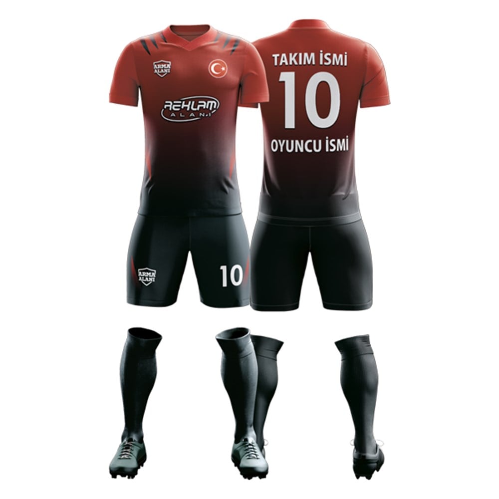 Özel Tasarım Forma-Şort-Çorap Takımı FF-009-1