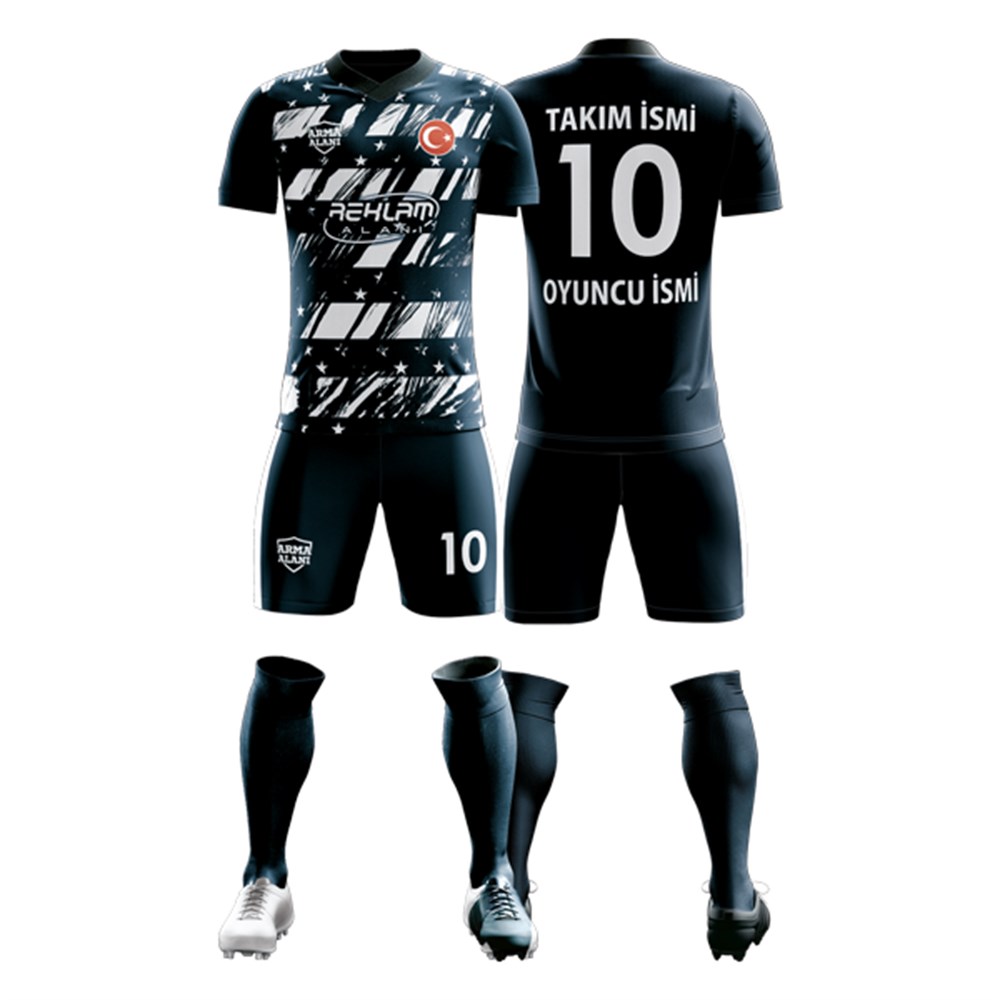 Özel Tasarım Forma-Şort-Çorap Takımı FF-040-2