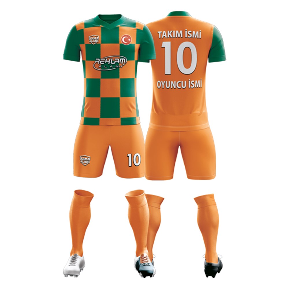 Özel Tasarım Forma-Şort-Çorap Takımı FF-052-2