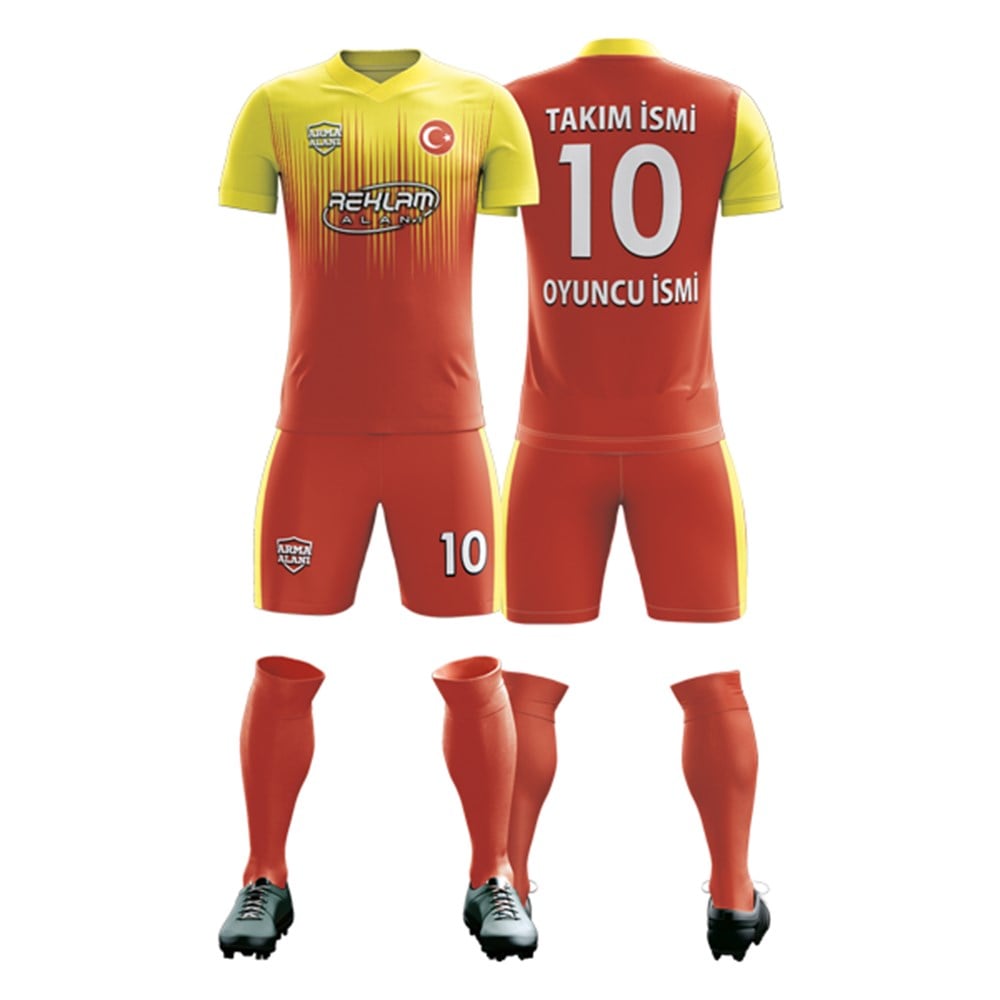 Özel Tasarım Forma-Şort-Çorap Takımı FF-033-3