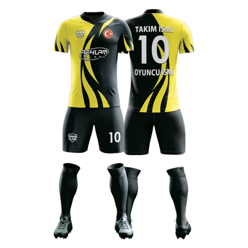 Özel Tasarım Forma-Şort-Çorap Takımı FF-003-3