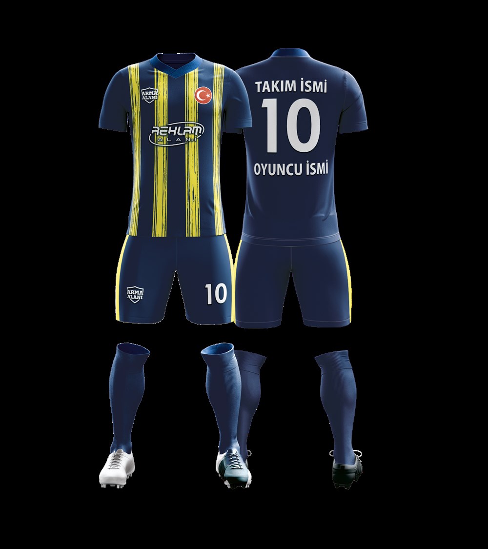 Özel Tasarım Forma-Şort-Çorap Takımı FF-047-1