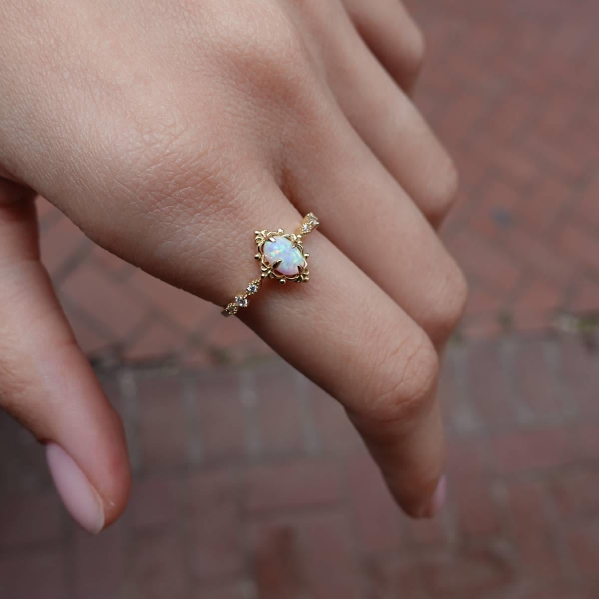 Opal Vintage Yüzük