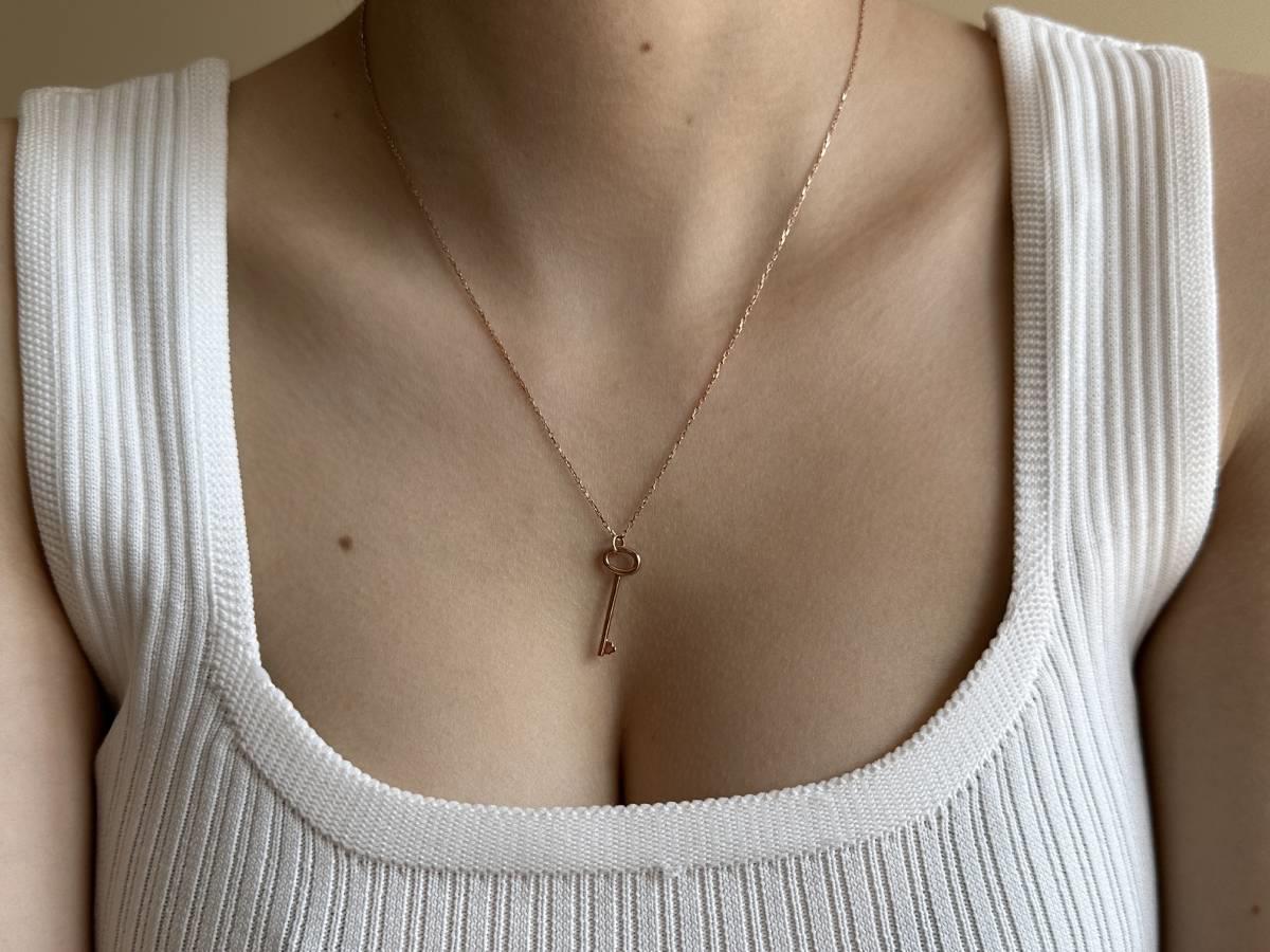 Anahtar Rose Gold Kolye