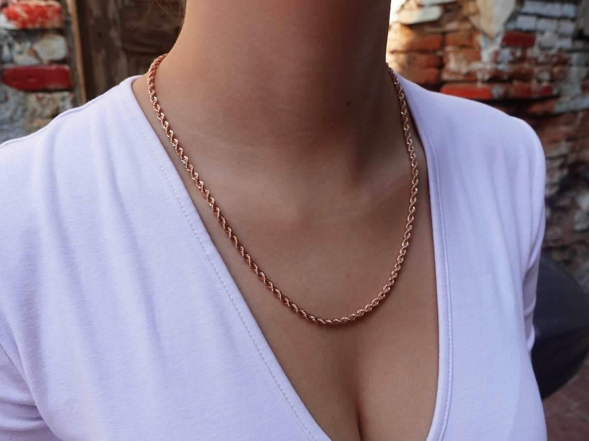Burgu Rose Gold Kolye