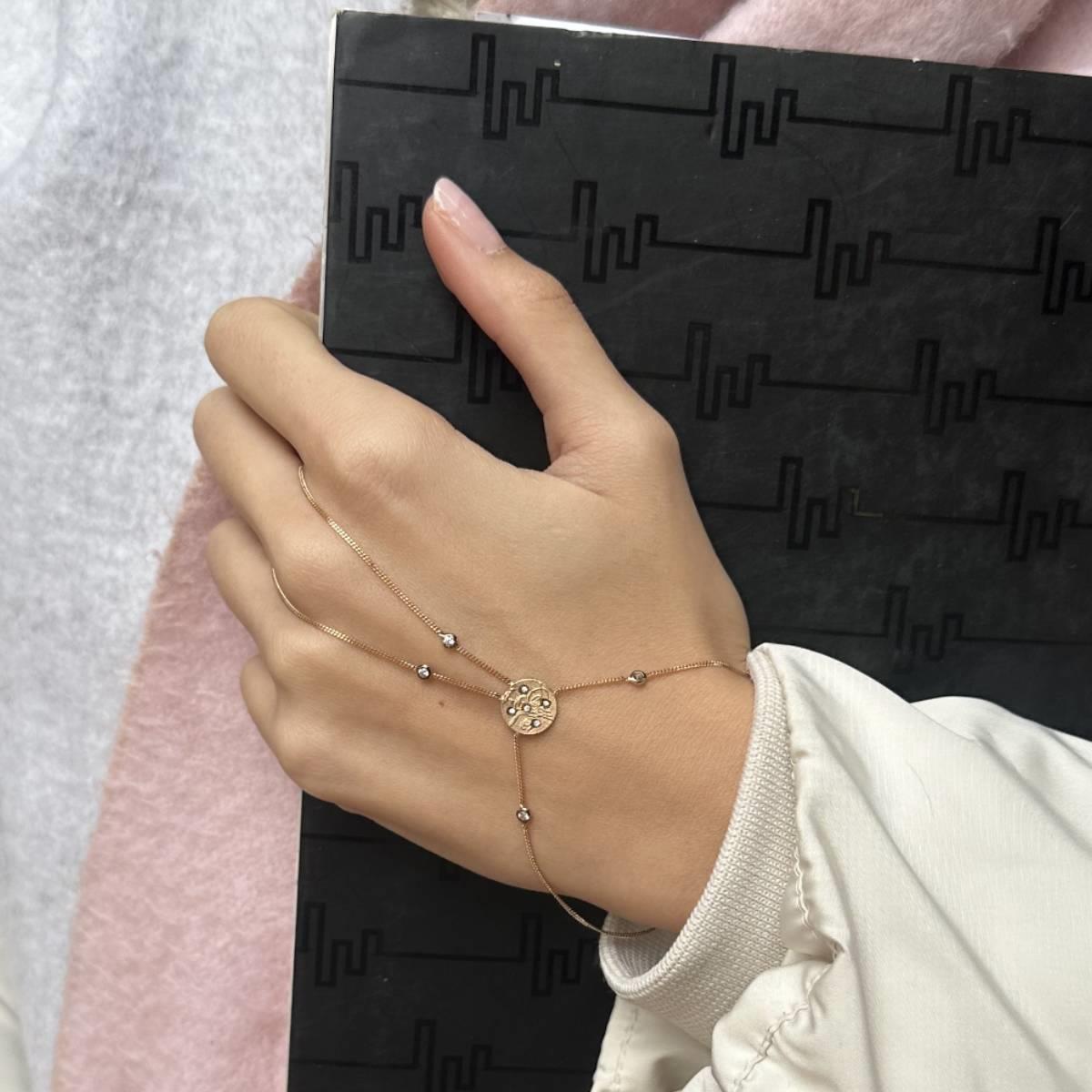 Taşlı Rose Gold Şahmeran