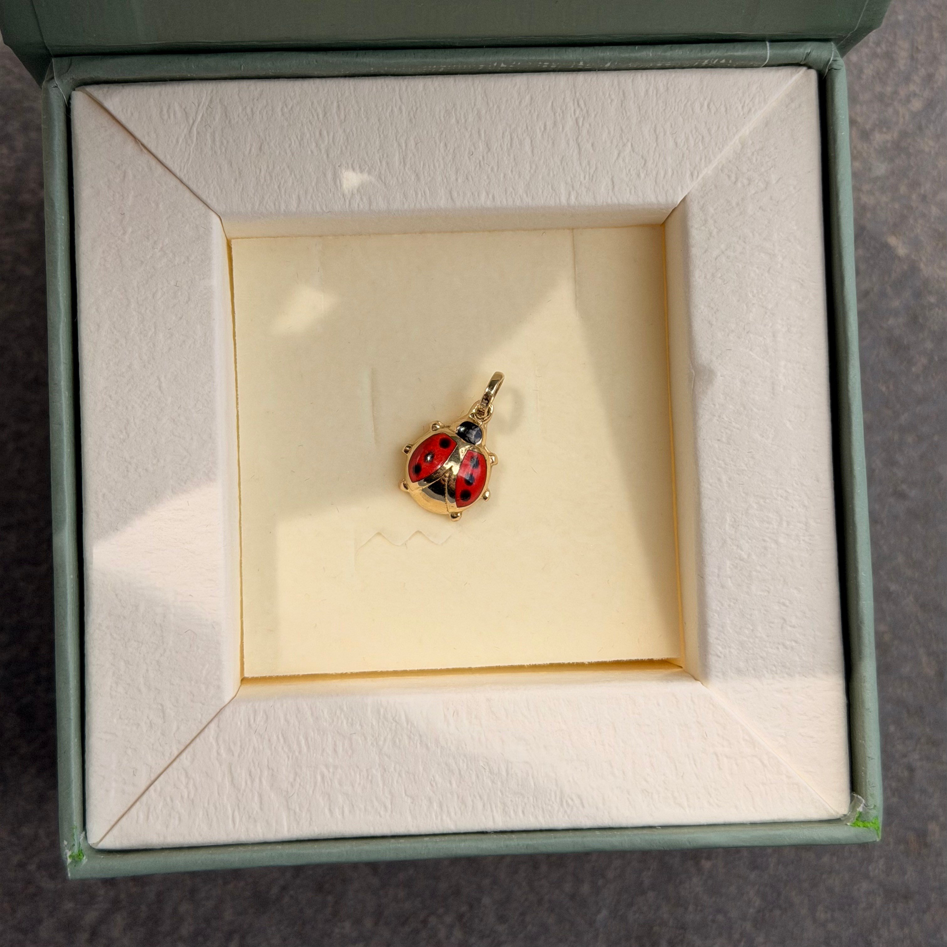 Uğur Böceği Kolye Ucu