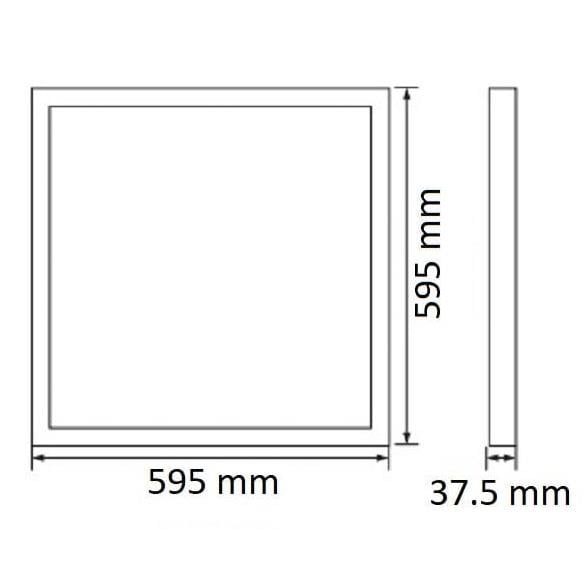 ARMATÜR LED PANEL BACKLIGHT  60X60MM 40W 4200K