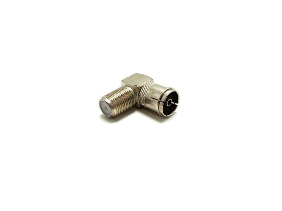 FİŞ KONNEKTÖR ANTEN DİŞİ/F ARA BAĞLANTI  METAL ( L TİPİ )