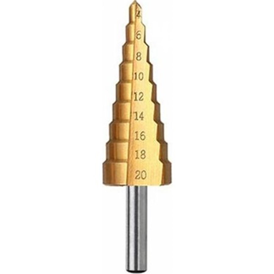 SAC DELME KADEMELİ MATKAP UCU 4-20MM