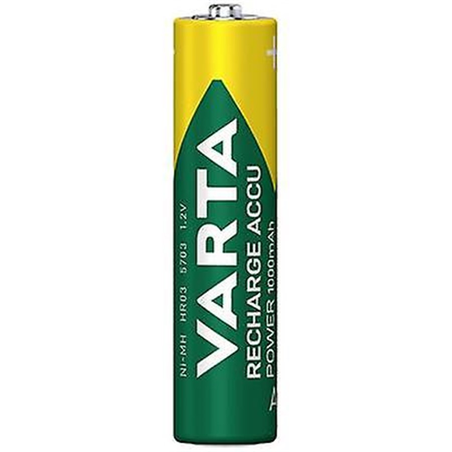Varta Pil Şarjlı AAA 1000 mAh  (1 adet fiyatıdır)