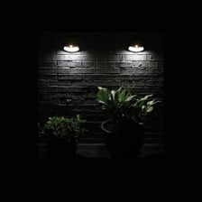 Forlıfe FL-3110 - 2W (GÜNIŞIĞI)  Güneş Enerjili Fotoselli Dış Mekan LED Duvar Aplik