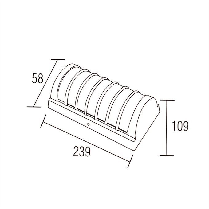 Horoz 076-061-0024 Sweep 24W Siyah 3000K Led Bahçe ArmatürüSİYAH  IP54