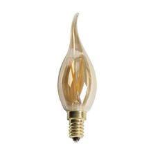 Cata 4W Rustik Kıvrık Mum Led Ampul E14 AMBER 