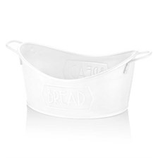 The Mia Ekmek Servisi 28x17cm Beyaz GLV0624