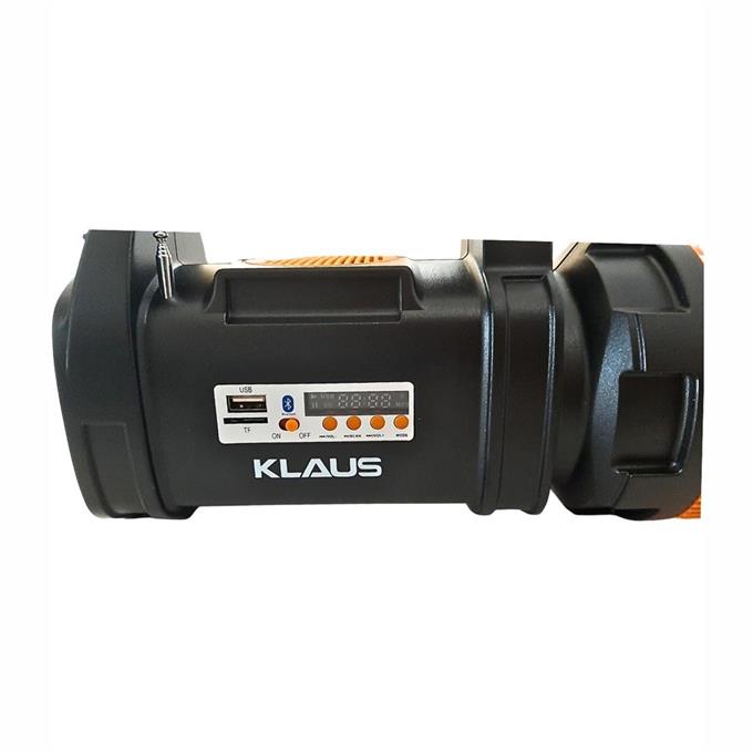 Klaus KE47725 Led Solar Enerjili Şarjlı El Feneri, Çok Fonksiyonlu, USB Bluetooth Müzik Çalar Kamp Feneri