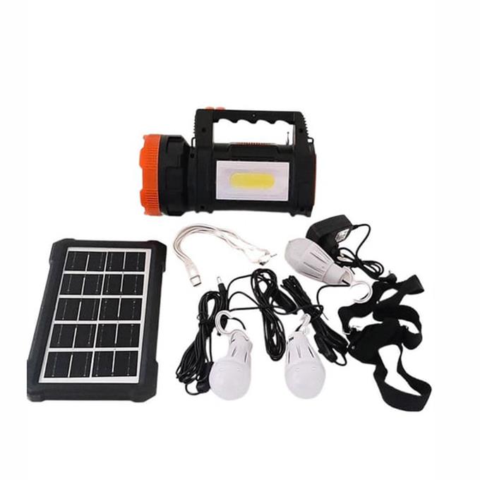 Klaus KE47725 Led Solar Enerjili Şarjlı El Feneri, Çok Fonksiyonlu, USB Bluetooth Müzik Çalar Kamp Feneri