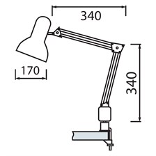 Horoz Masa Lambası  Tutturmalı Rana Akrobat Mimar Model - 048-013-0060-B