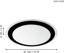 Eglo 99404 “COMPETA 2” Tavan Armatürü