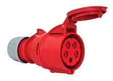 Mete Enerji 32A CEE Norm Uzatma Prizi IP44 3P+N+E Vidalı