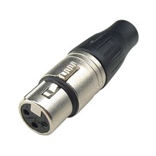 Neutrik FİŞ DİŞİ 3P CANON XLR-3 NC3FX