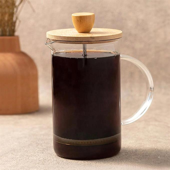 The Mia Bambu Kapaklı French Press 600 ml  CAM0328