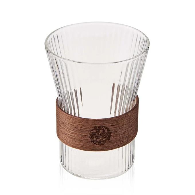 The Mia Çizgili Cam Bardak 320 ml MIA75969