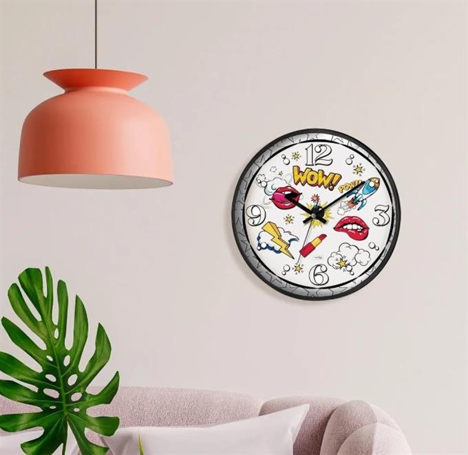 The MİA Duvar Saati POPART 30CM DVS131