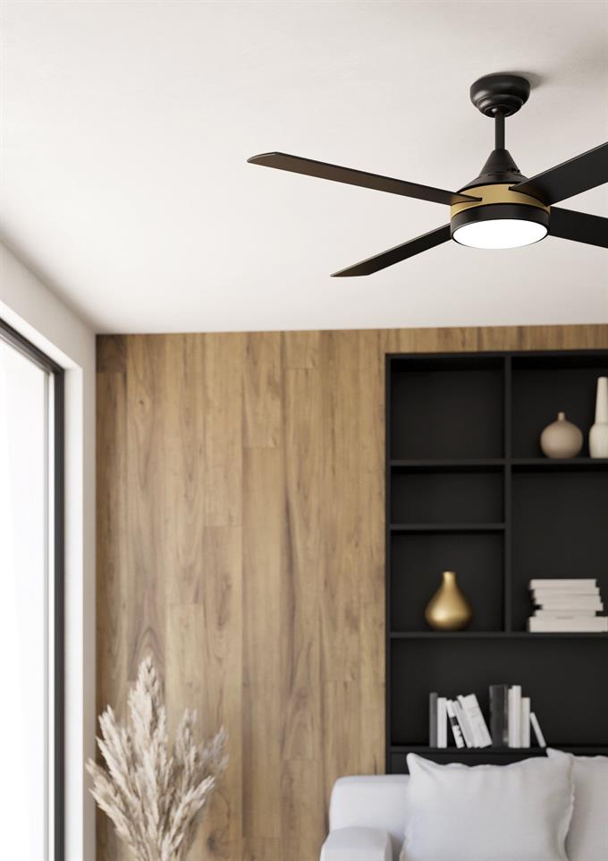 Eglo Led Aydınlatmalı  35118 “TRINIDAD” 4 Kanatlı Tavan Vantilatörü