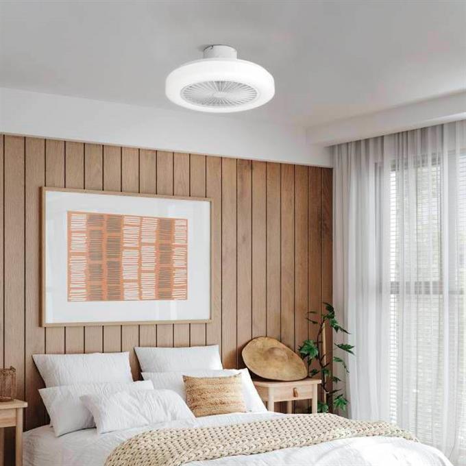 Eglo Led Aydınlatmalı Tavan Vantilatör ORTONA 35095