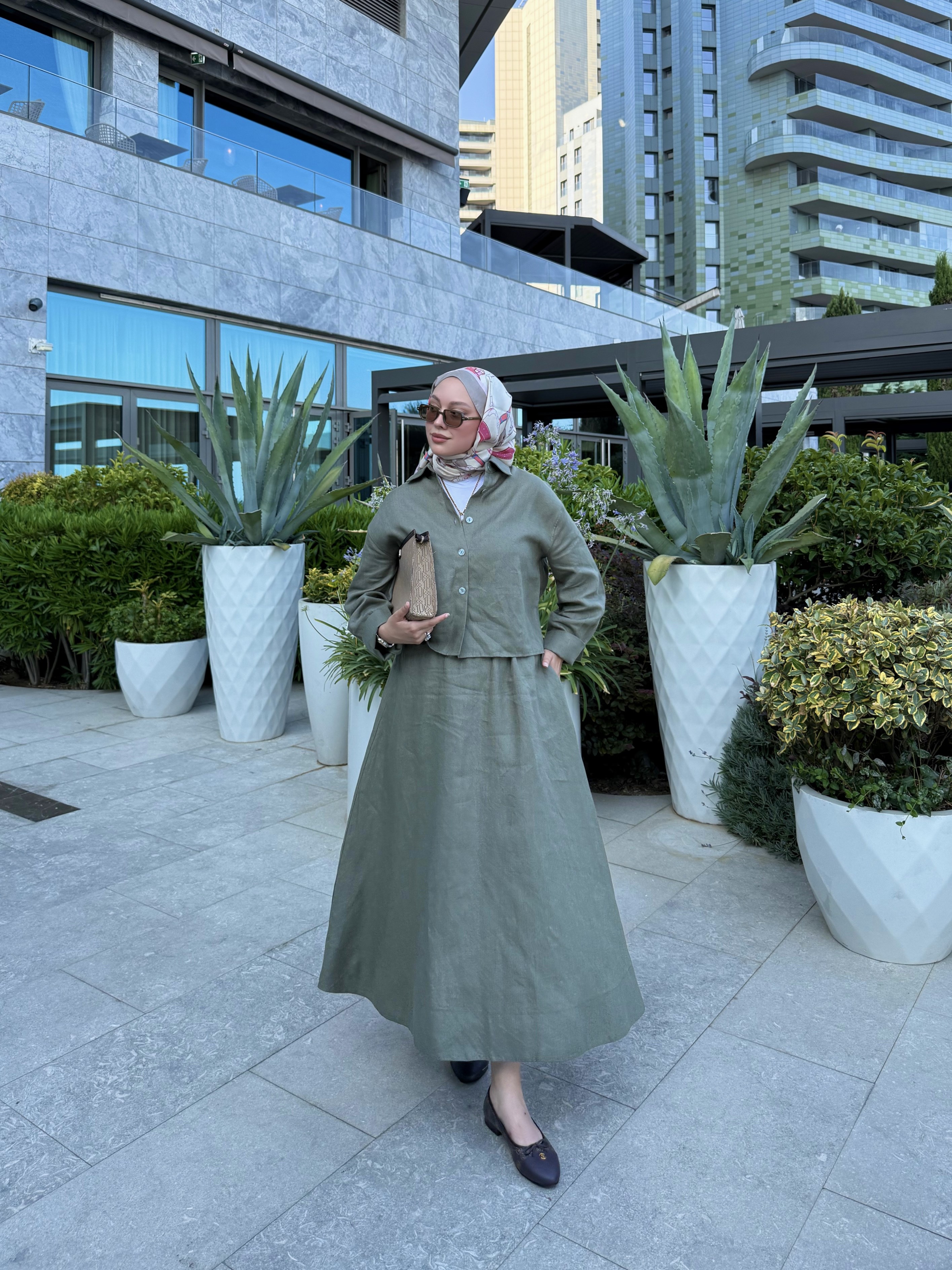 LİNEN TAKIM OLİVE