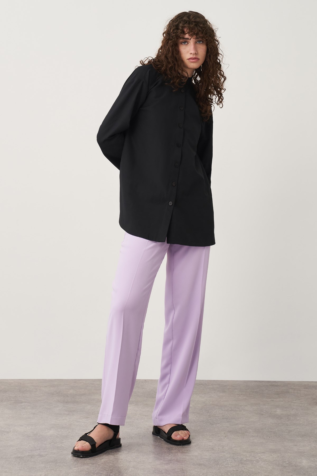 Bety Gömlek - Siyah